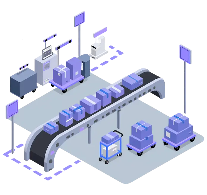 Import and Export Intelligence Illustration